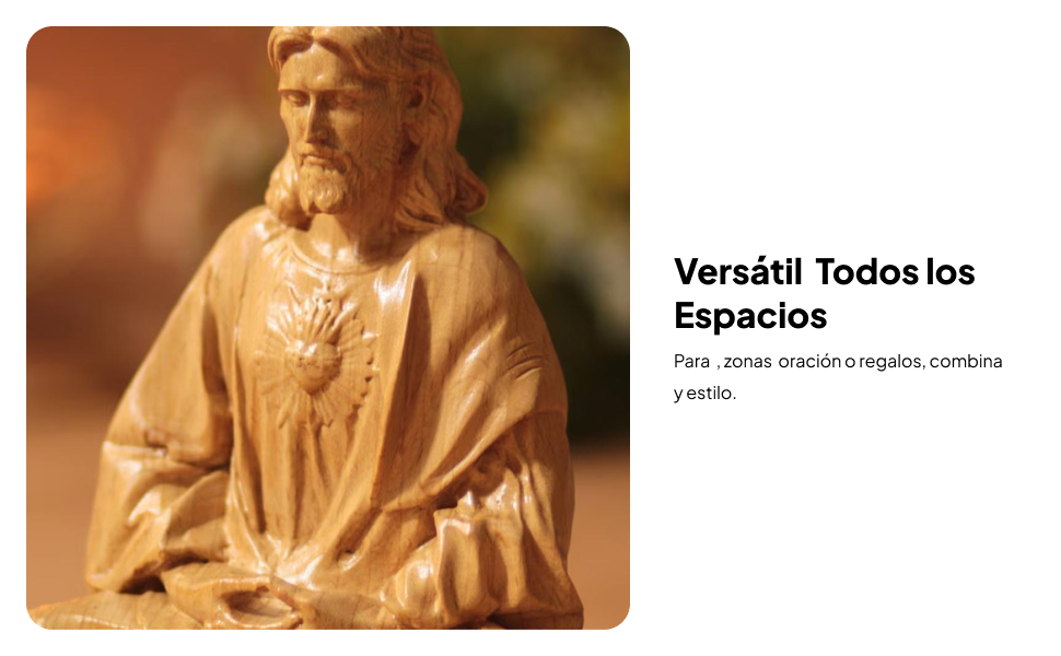 Resin Art Work - Statua in resina raffigurante Gesù, scultura