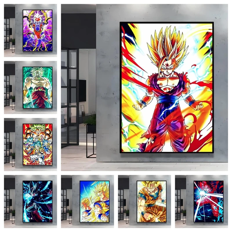 Resin Art Wallpaper - Dragon Ball Gohan Anime, quadro con