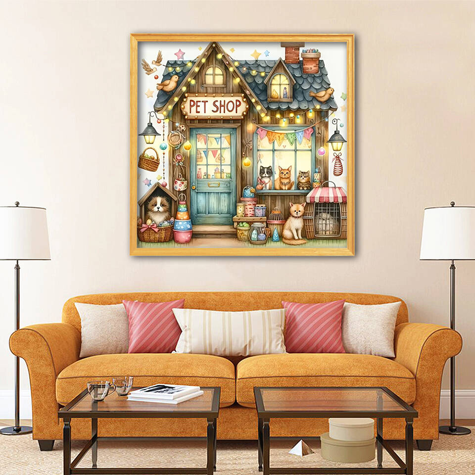 1 pz. Quadro 5D senza cornice  - Resin Art Wallpaper recensione e prezzo